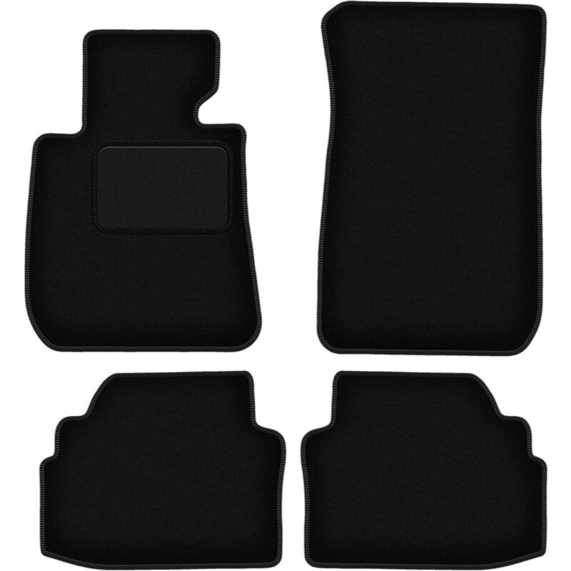 foto del prodotto tappetini in velluto nero per bmw 3 e92 coup 2004 2011 