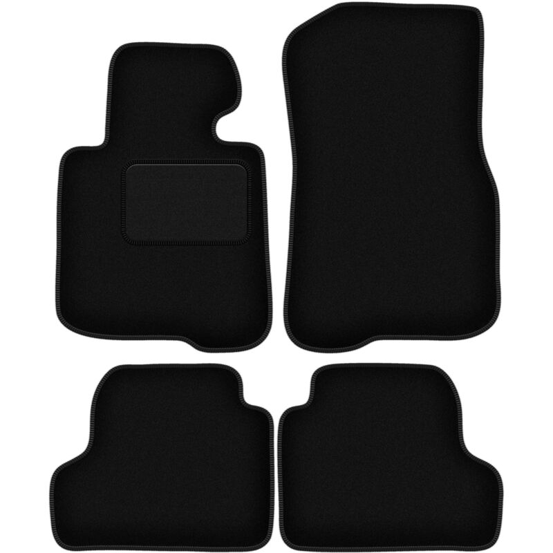 foto del prodotto tappetini in velluto nero per bmw 4 f33 coupe cabrio 2013 