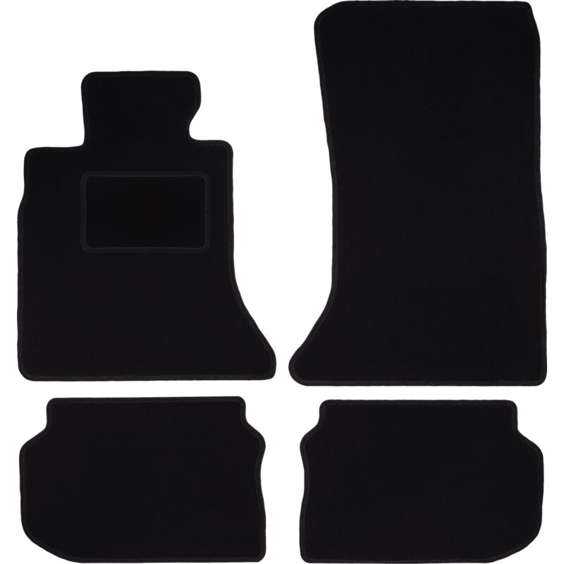 foto del prodotto tappetini in velluto nero per bmw 5 f11 station wagon 2010 2013 