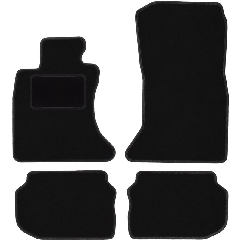 foto del prodotto tappetini in velluto nero per bmw 5 f11 xdrive station wagon, touring 2010 2013 