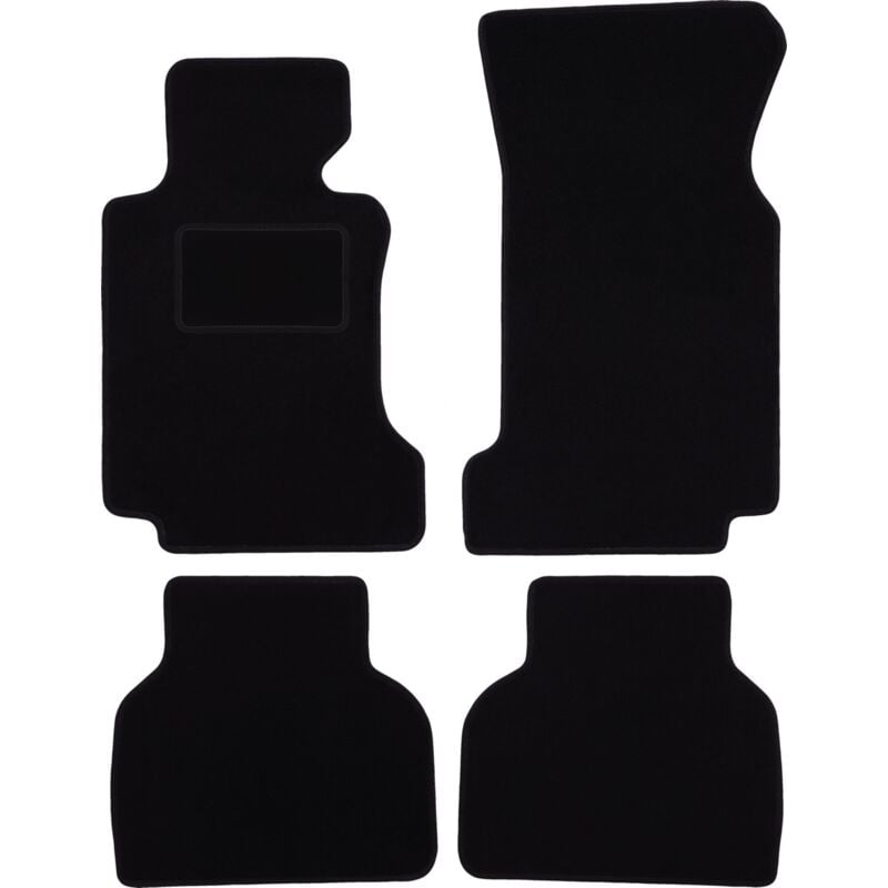 foto del prodotto tappetini in velluto nero per bmw 7 e38 berlina 1994 2001 