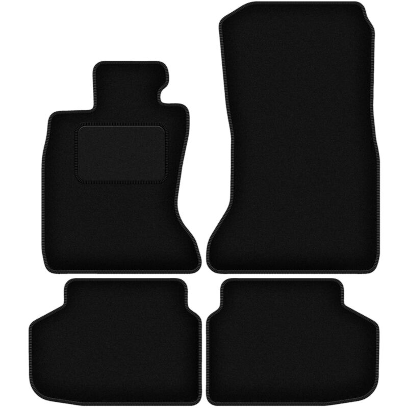 foto del prodotto tappetini in velluto nero per bmw 7 f01 xdrive 2008 2015 