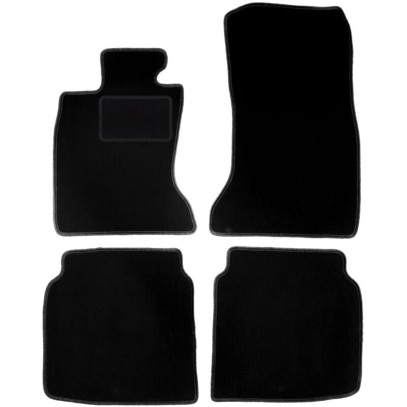 foto del prodotto tappetini in velluto nero per bmw 7 f02 berlina 2008 2015 