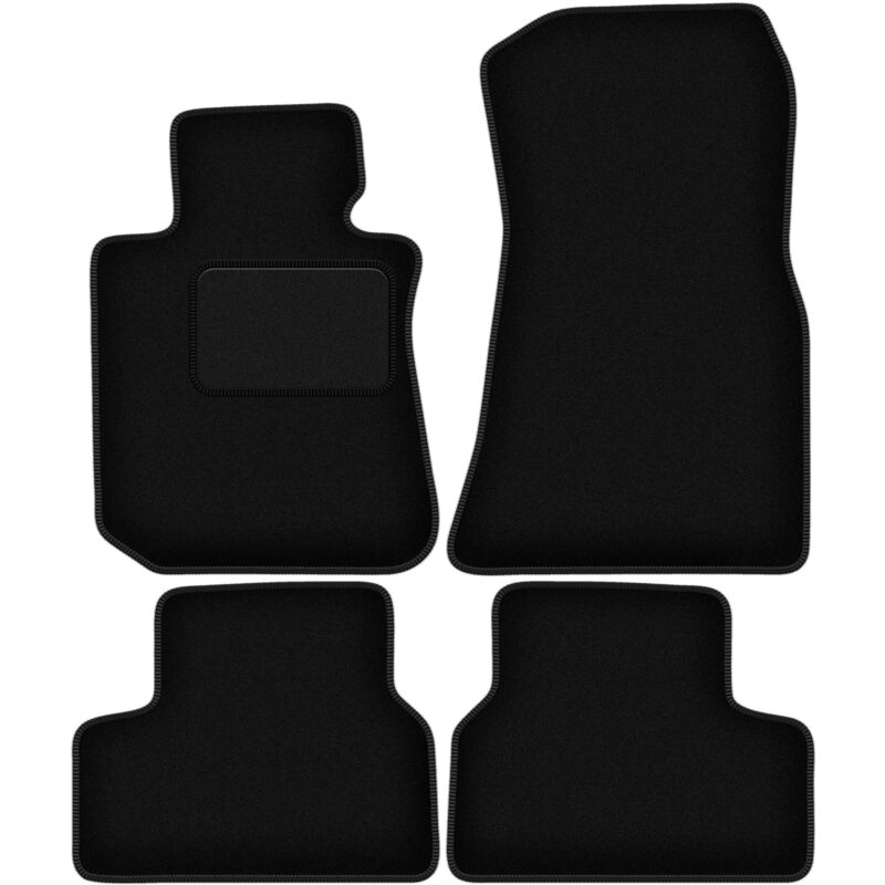foto del prodotto tappetini in velluto nero per bmw i4 g26 0 2021 2022 