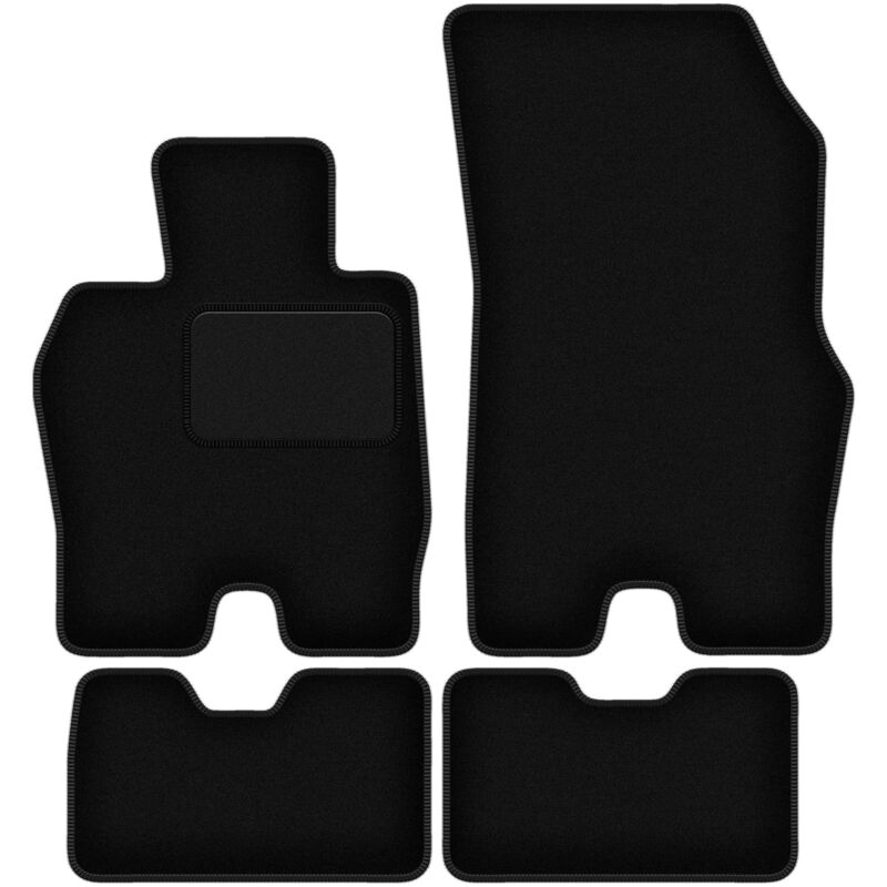 foto del prodotto tappetini in velluto nero per bmw i8 l12 coupe 2014 2022 
