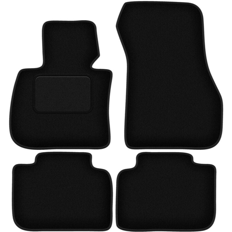 foto del prodotto tappetini in velluto nero per bmw x1 f48 fl suv 2015 