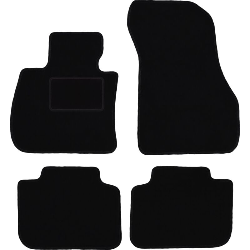 foto del prodotto tappetini in velluto nero per bmw x1 f48 suv 2015 2019 