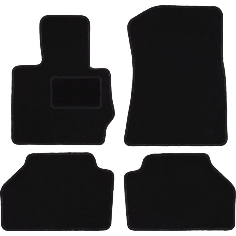 foto del prodotto tappetini in velluto nero per bmw x3 f25 suv 2010 2017 
