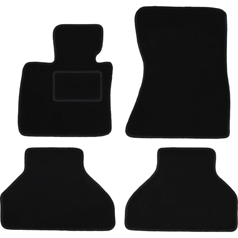foto del prodotto tappetini in velluto nero per bmw x5 e70 suv 2006 2013 