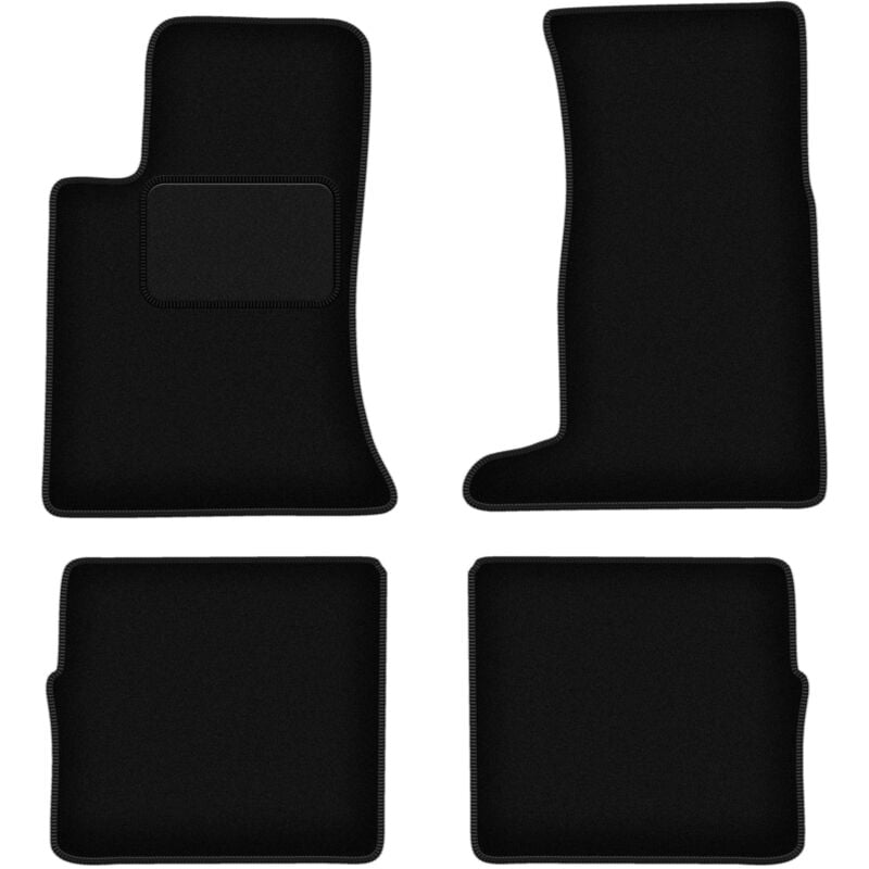foto del prodotto tappetini in velluto nero per cadilac srx 0 2004 2010 