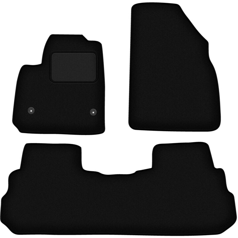 foto del prodotto tappetini in velluto nero per cadilac xt5 0 2015 
