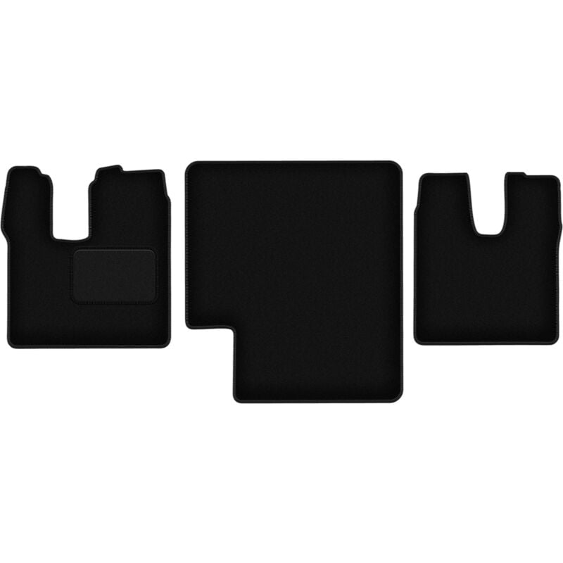 foto del prodotto tappetini in velluto nero per camion man tgl tgm 2005 