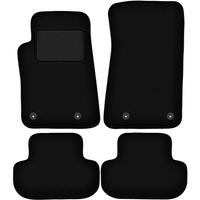 foto del prodotto tappetini in velluto nero per chevrolet camaro v 0 2006 2015 
