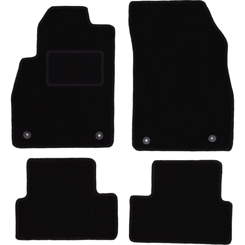 foto del prodotto tappetini in velluto nero per chevrolet cruze hatchback, berlina, station wagon 2008 2016 
