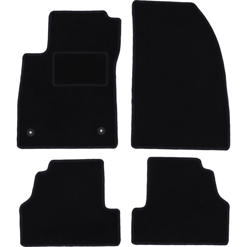 foto del prodotto tappetini in velluto nero per chevrolet trax crossover 2013 