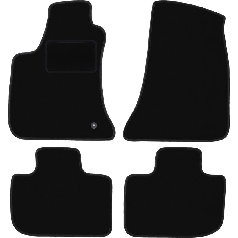 foto del prodotto tappetini in velluto nero per chrysler 300c berlina, station wagon, touring 2004 2010 