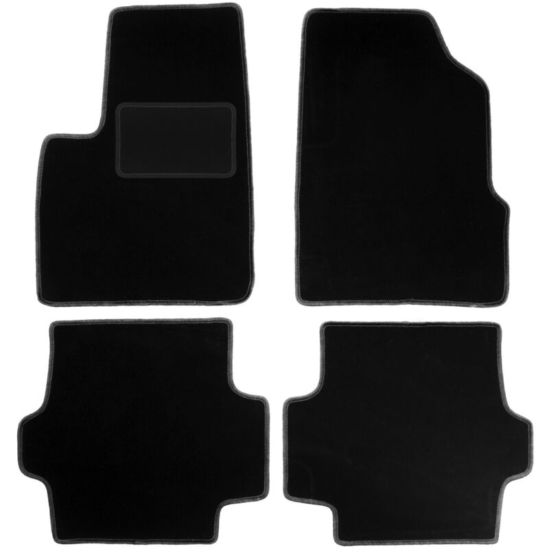 foto del prodotto tappetini in velluto nero per chrysler pacifica touring suv 2003 2008 