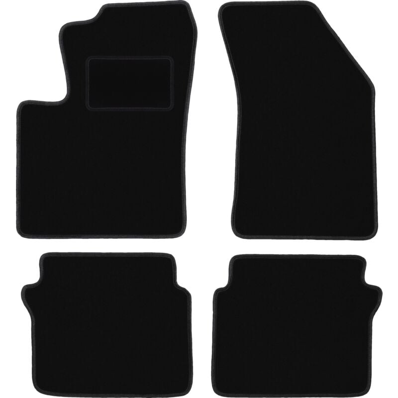 foto del prodotto tappetini in velluto nero per chrysler sebring iii berlina 2007 2010 