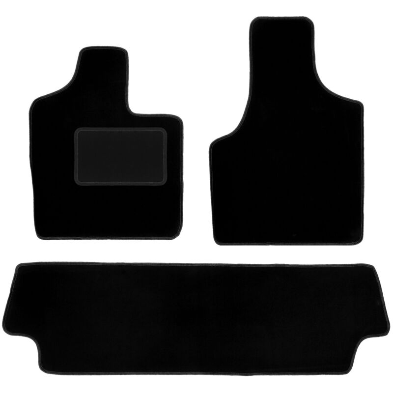 foto del prodotto tappetini in velluto nero per chrysler town country iv minivan 2000 2008 