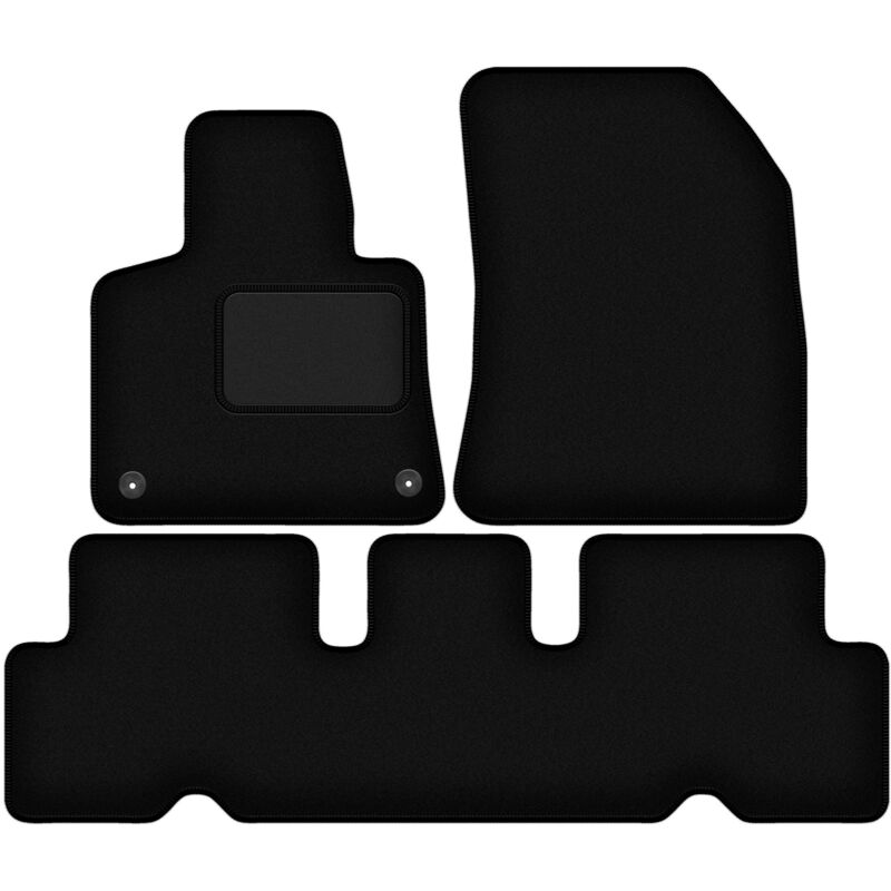 foto del prodotto tappetini in velluto nero per citroen c4 grand spacetourer 5 posti 2013 2021 