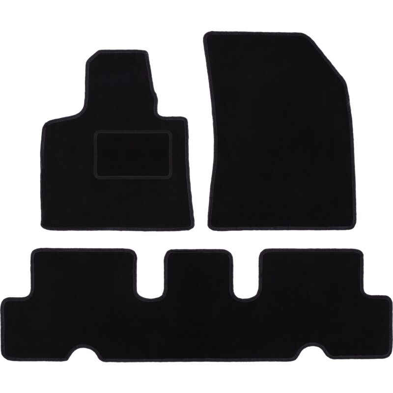 foto del prodotto tappetini in velluto nero per citroen c4 spacetourer monovolume 2013 2018 