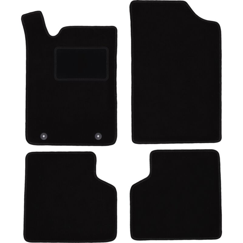 foto del prodotto tappetini in velluto nero per citroen xantia x1 x2 break, station wagon, liftback 1993 2001 
