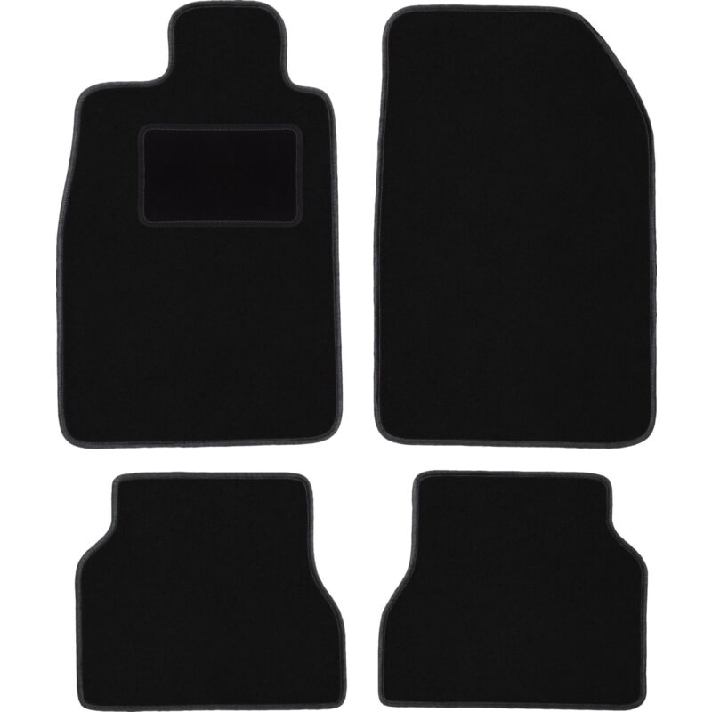 foto del prodotto tappetini in velluto nero per citroen xm break, station wagon, berlina, hatchback, liftback 1989 2000 