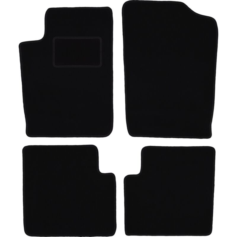 foto del prodotto tappetini in velluto nero per citroen xsara break, station wagon, hatchback 1997 2006 