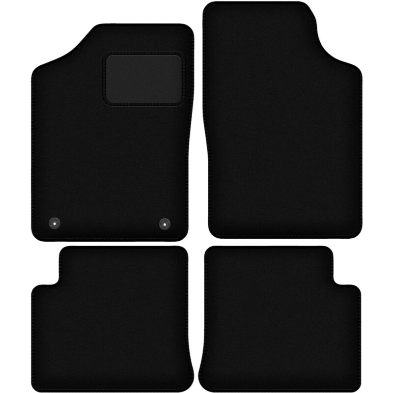 foto del prodotto tappetini in velluto nero per citroen zx hatchback 1991 1998 