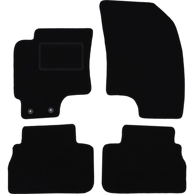 foto del prodotto tappetini in velluto nero per daewoo magnus berlina 2006 2012 