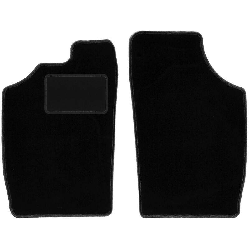 foto del prodotto tappetini in velluto nero per daihatsu cuore v hatchback 1997 2003 