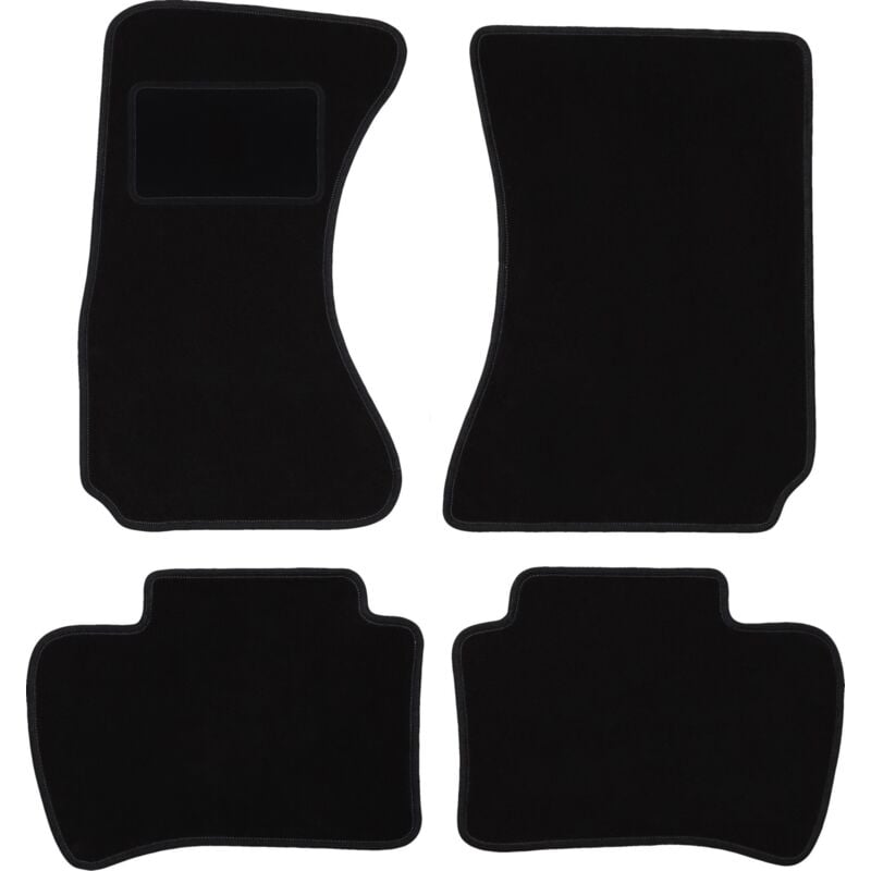 foto del prodotto tappetini in velluto nero per daihatsu terios i suv 1997 2005 