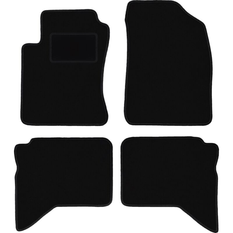 foto del prodotto tappetini in velluto nero per daihatsu terios ii suv 2006 