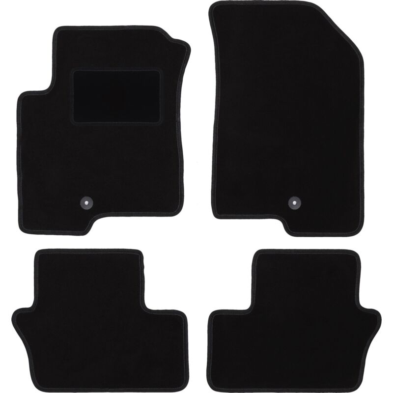 foto del prodotto tappetini in velluto nero per dodge caliber hatchback 2006 2011 