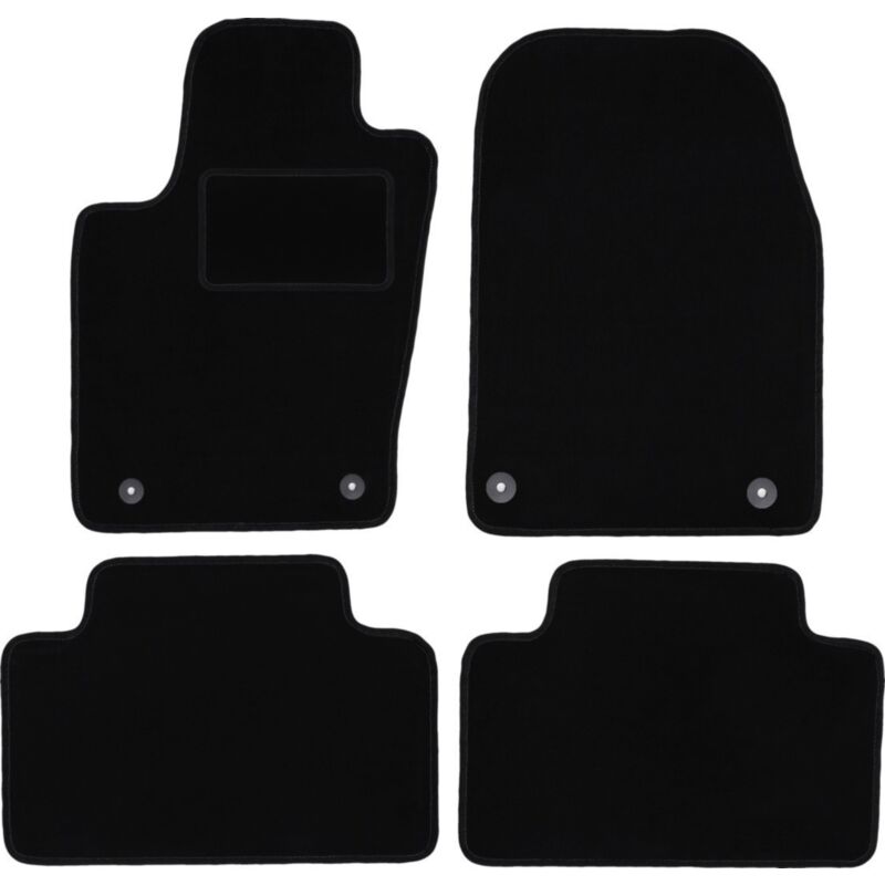 foto del prodotto tappetini in velluto nero per dodge durango iii fl suv 2013 2020 