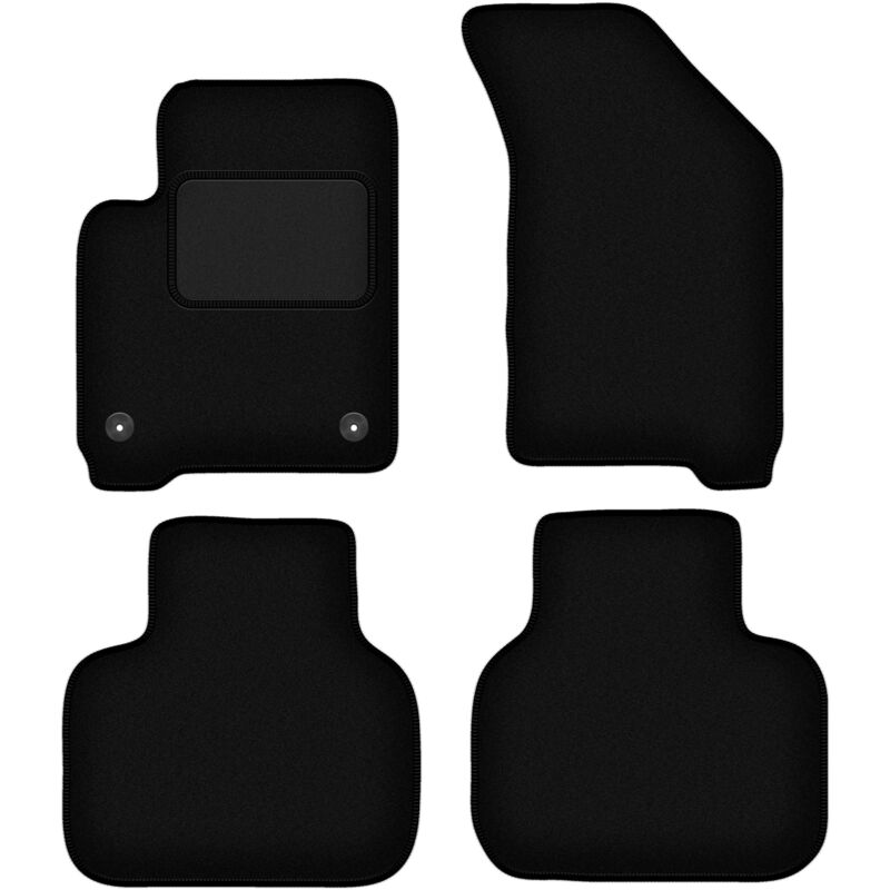foto del prodotto tappetini in velluto nero per dodge journey jc49 crossover 2007 2016 
