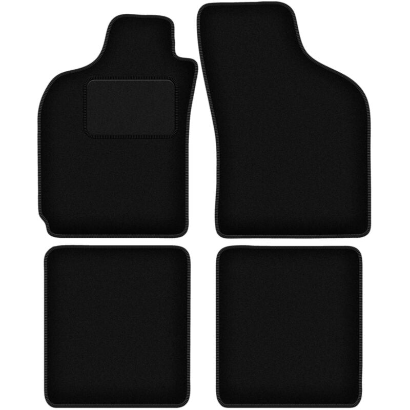 foto del prodotto tappetini in velluto nero per fiat albea berlina 2002 2010 