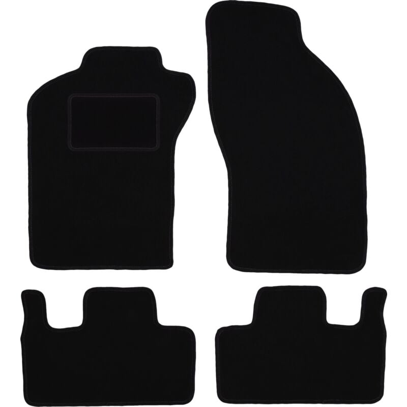 foto del prodotto tappetini in velluto nero per fiat coupe coup 1993 2000 
