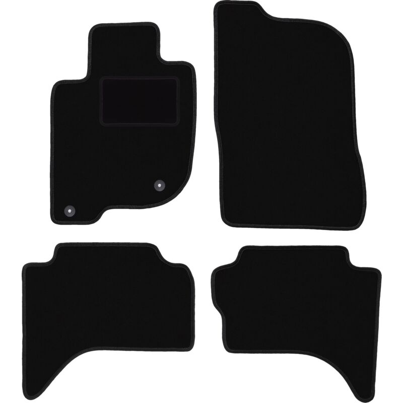 foto del prodotto tappetini in velluto nero per fiat fullback fuoristrada 2015 