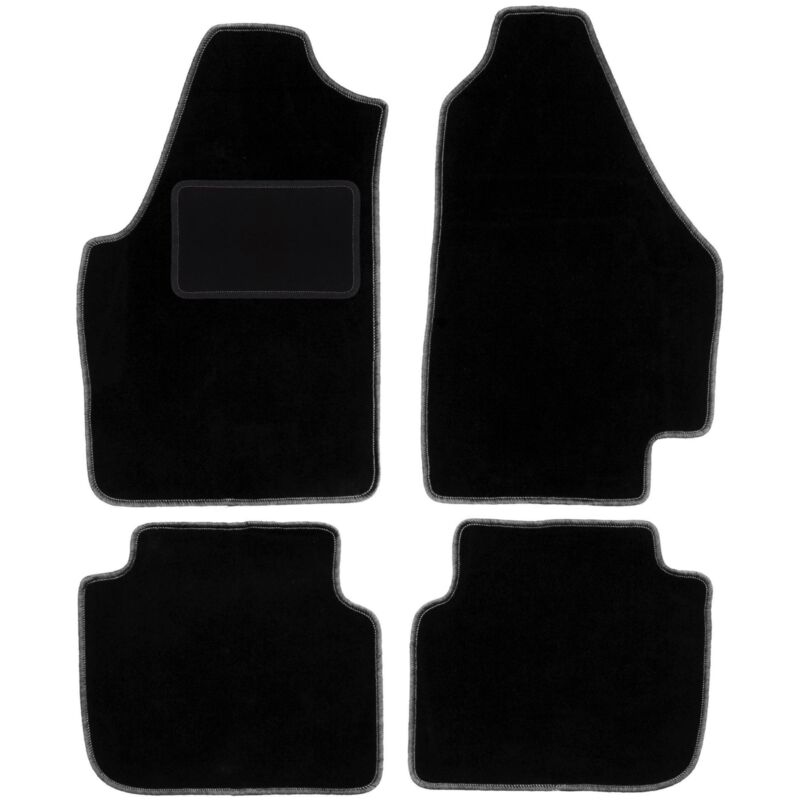 foto del prodotto tappetini in velluto nero per fiat idea monovolume 2003 2010 
