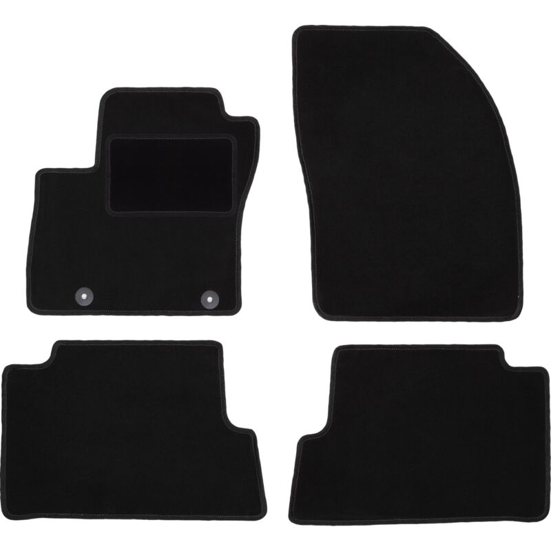 foto del prodotto tappetini in velluto nero per ford c max mk2 minivan 2010 2012 