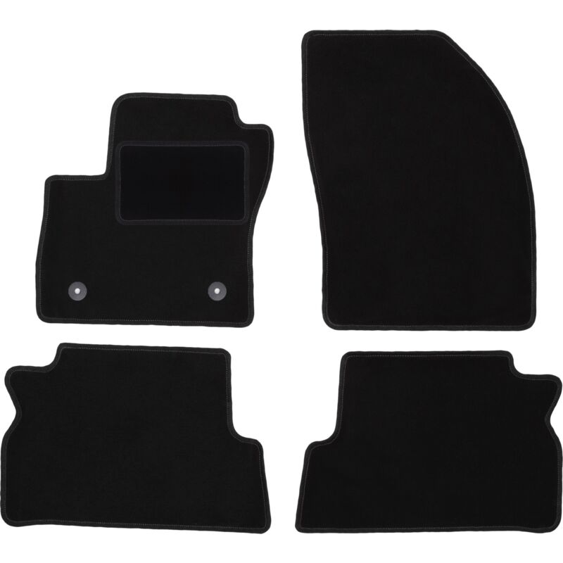immagine 0 del prodotto tappetini in velluto nero per ford c max mk2 minivan 2011 2015 