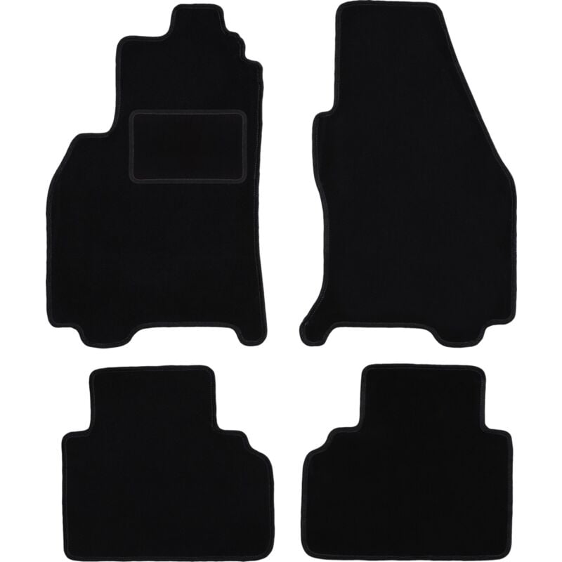 foto del prodotto tappetini in velluto nero per ford cougar coup 1998 2004 