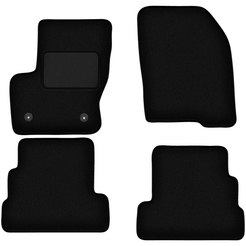 foto del prodotto tappetini in velluto nero per ford escape mk3 suv 2012 