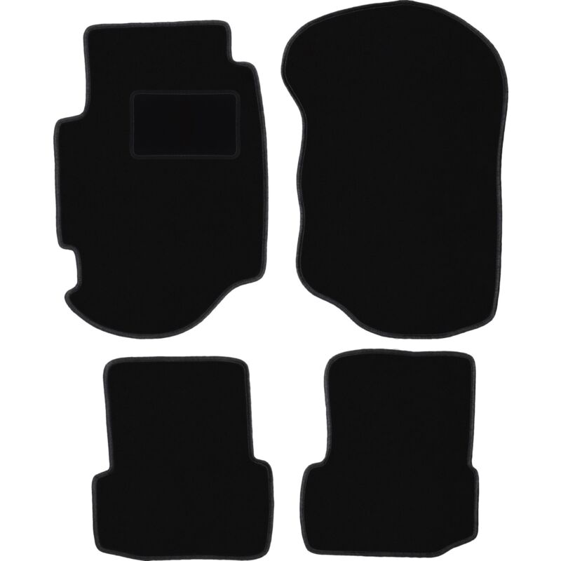 foto del prodotto tappetini in velluto nero per ford escort mk7 hatchback, station wagon 1995 2002 