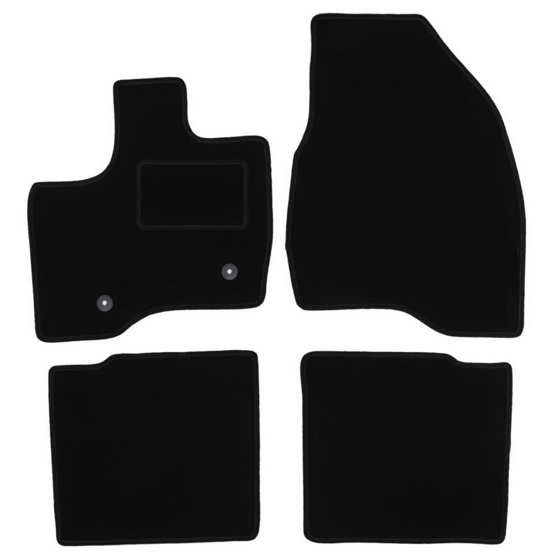 foto del prodotto tappetini in velluto nero per ford explorer mk5 suv 2010 2019 