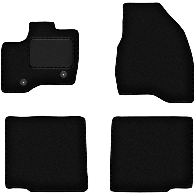 foto del prodotto tappetini in velluto nero per ford explorer small driver 0 