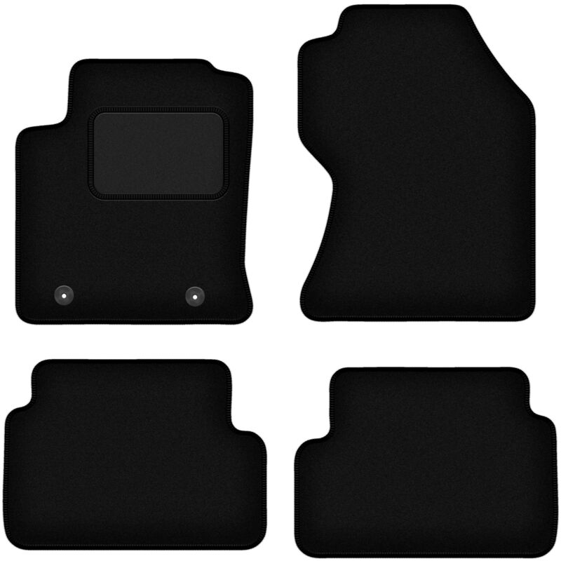foto del prodotto tappetini in velluto nero per ford focus mk1 fl hatchback, berlina, station wagon 2001 2004 