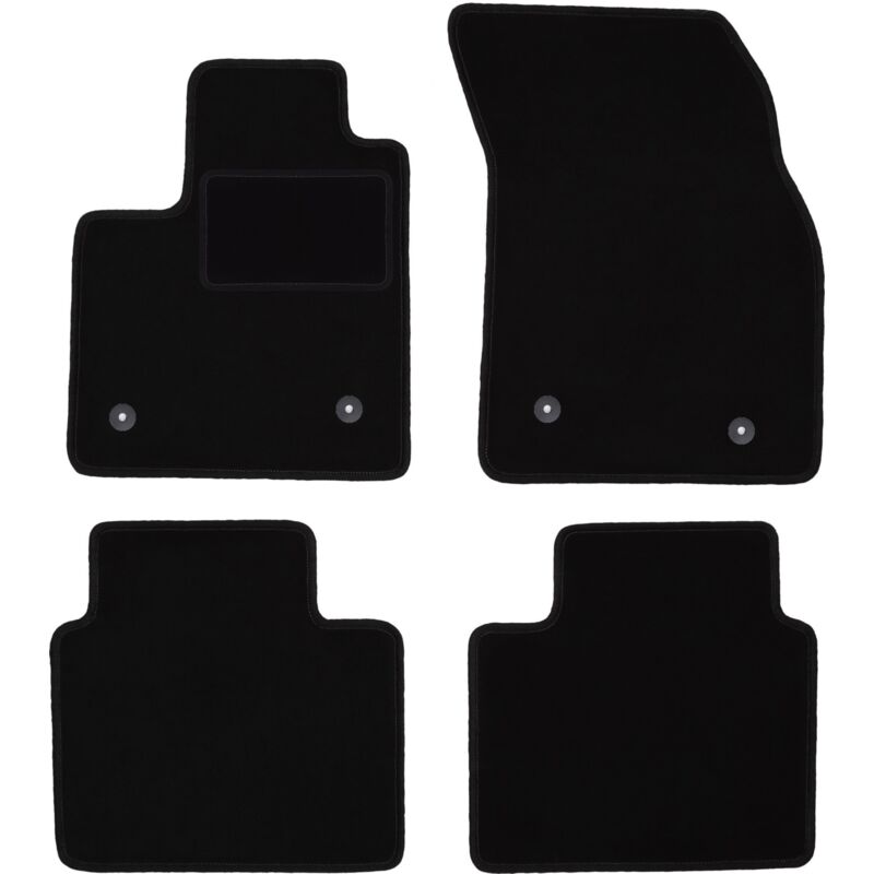 foto del prodotto tappetini in velluto nero per ford focus mk4 hatchback, berlina, station wagon, turnier, turnier active 2018 