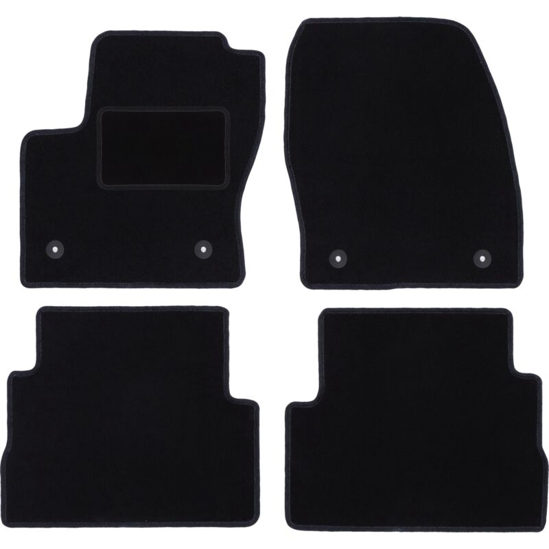 foto del prodotto tappetini in velluto nero per ford kuga mk2 suv 2012 2019 